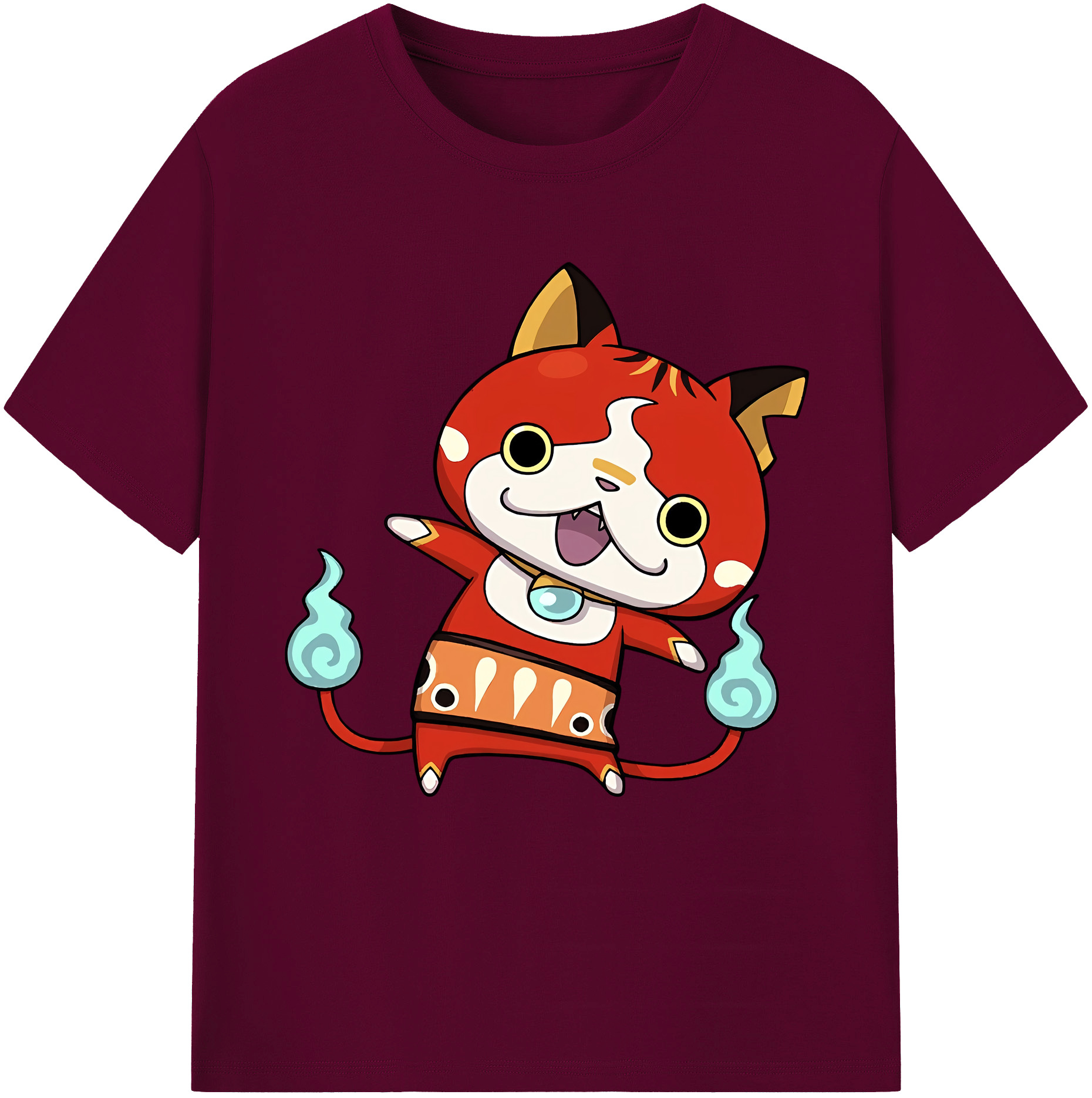 （画像用） 妖怪ウォッチ Yo-kai Watch レディースカジュアルプリントTシャツ（綿100％）